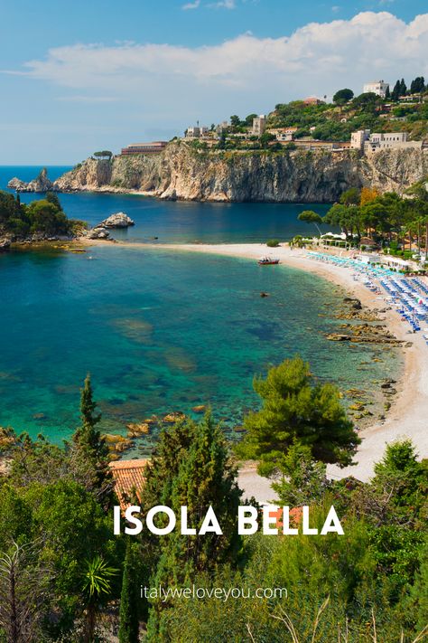 Isola Bella Taormina, Catania Beach, Taormina Beach, Travel Sicily, Italy Guide, Catania Sicily, Visit Sicily, Italy Vibes, Sicily Travel