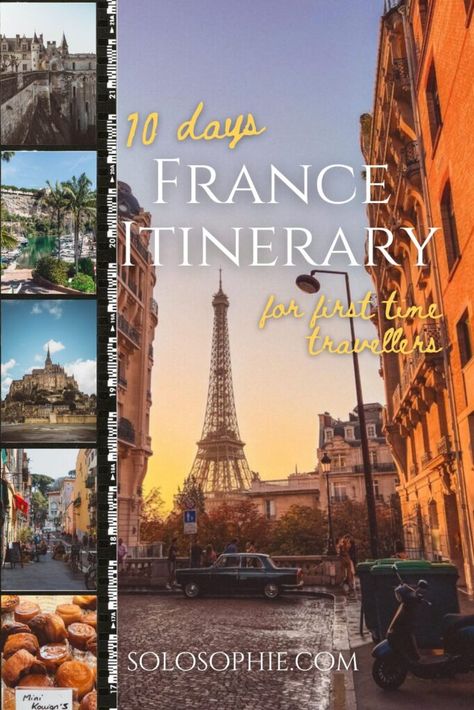 10 days in france itinerary 10 Days In France, Edinburgh Travel, France Itinerary, Trip To France, Paris Travel Tips, Paris Guide, Paris Travel Guide, Southern Europe, Spring Trip