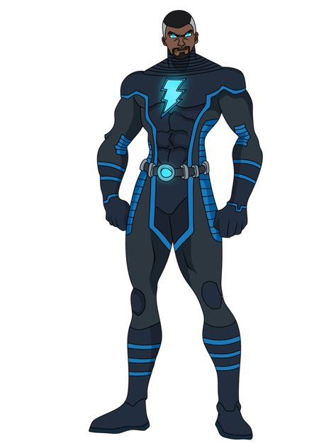 Black Superhero Suit, African Superhero, New Superheroes, League Of Heroes, Black Superheroes, The Invincible, Superhero Suits, Black Comics, Black Cartoon Characters