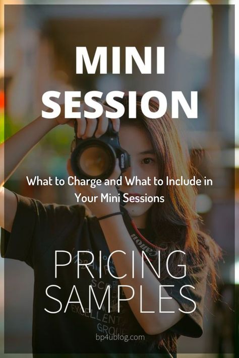 We are going to go over how to price your photography mini sessions in today’s post! Each photographer is different, so we are providing mini session pricing templates for the beginner photographer all the way to an advanced photographer. Keep in mind with this photography mini session pricing guide that these mini session pricing lists are just suggestions and depending on your area may need to be adjusted! #minisession #photographyminisession #photography Mini Session Pricing Guide, Mid Day Photography, Event Photography Pricing, Types Of Photography Sessions, Photography Price List For Beginners, Photography Prices For Beginners, Tips For Beginner Photographers, Photographer Mini Session Ideas, Mini Photography Sessions Ideas