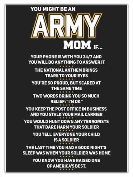 Army Mom Quotes, Army Parents, Army Basic Training, Military Party, Army Party, Mom T Shirts, Army Family, Military Quotes, Basic Training