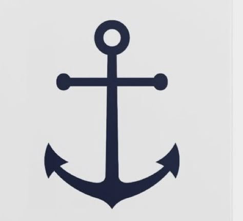 Anchor Small Tattoo, Anchor Forearm Tattoo, Blue Anchor Tattoo, Navy Tattoo Ideas, P Tattoos, Tricep Tattoo, Tato Design, Small Anchor Tattoos, Tricep Tattoos