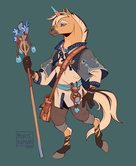 Dungeons And Dragons Classes, Really Cool Drawings, Cute Fantasy Creatures, Anthro Art, Unicorn Art, Pony Drawing, Creature Concept Art, Arte Animal, Donkeys