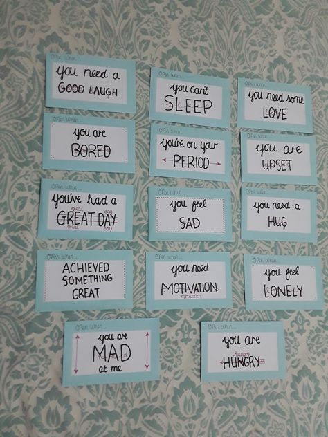 When You Are Letters, Open When Letters For Your Best Friend, Open When Letters For Boyfriend Topics, Open Letters For Best Friend, Open When List Ideas, Read This Letter When Ideas, Open When Notes For Best Friend, Open When Letters To Yourself, Diy Open When Letters Boyfriends