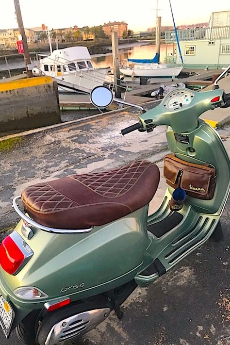 Green Vespa, Vespa Images, Vespa Lxv, Vespa Accessories, Vespa Bike, Vespa 125, Vespa Lx, Vespa S, Retro Scooter