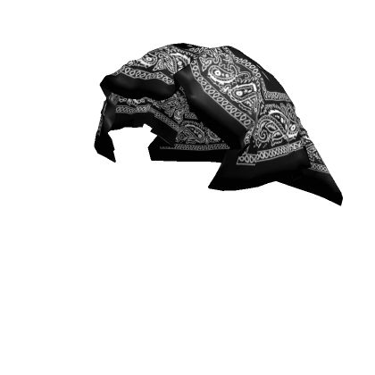 Black Bandana Y2K V1 Roblox Bandana Code, Hat Roblox Code, Roblox Hat Codes, Bayside High School Codes, Matching Christmas Pajamas Couples, Guy Code, Bandana Outfit, Hip Hop Wallpaper, Drippy Fits