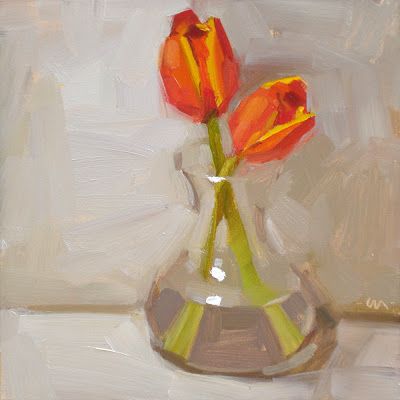 Carol Marine's Painting a Day: Tutu Lips - SOLD Albrecht Durer Paintings, Carol Marine, Best Paintings, Tulip Art, Marine Paint, Painting A Day, Flowers Paintings, Art Aesthetics, Color Lights