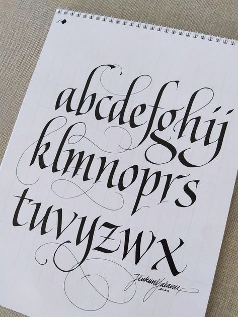 Calligraphy Alphabet Italic, Cool Calligraphy Alphabet, Italic Calligraphy Alphabet Fonts, Word Fonts Alphabet, Font Calligraphy Alphabet, Hand Lettering Fonts Alphabet Calligraphy, Different Calligraphy Fonts Alphabet, Font Styles Alphabet Calligraphy, Different Calligraphy Styles