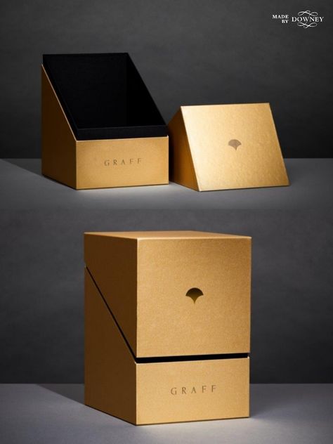 Golden Packaging Design, Elegant Product Packaging, Presentation Box Design, Diamond Packaging Design, Elegant Box Design, Product Image Design, Elegant Product Design, Unique Package Design, Brand Box Design