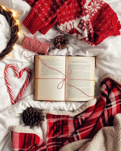 Winter Book Photography, Christmas Bookish Aesthetic, Christmas Book Photography, Books And Christmas Aesthetic, Christmas Book Pictures, Book Christmas Aesthetic, December Bookstagram, Christmas Reading Aesthetic, Winter Reading Aesthetic