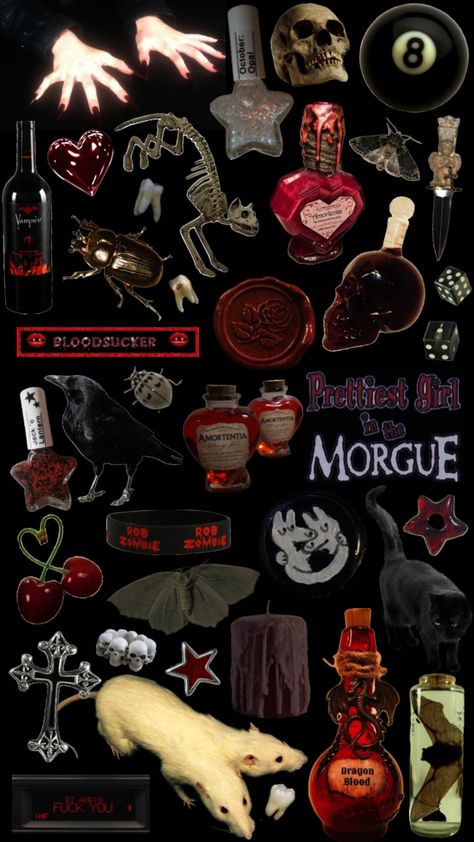 #collage #gothic #wallpaper #aesthetic #redaesthetic #darkacademia #emo #goth #jennifersbody #bloodyaesthetic #bugs #vampire #creepyaesthetic Gothic Wallpaper Aesthetic, Zombie Wallpaper, Goth Wallpaper, Gothic Wallpaper, Scrapbook Printing, Emo Wallpaper, Witchy Wallpaper, Rob Zombie, Gothic Aesthetic