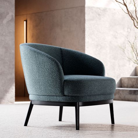 Luxury Arm Chair, Furniture Design Chair, Contemporary Armchair, Luxury Chairs, Interiors Magazine, Arm Chairs Living Room, Upholstered Arm Chair, Armchair Design, Room Chairs