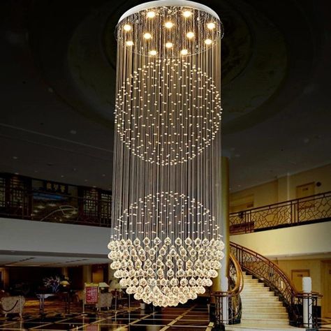 The elegant Double Ball Crystal Chandelier will beautifully illuminate your space. Finished in a stunning chrome finish, adorned by shimmer crystals, this chandelier will become the focal point of your room. . . https://samulighting.com/products/double-ball-crystal-chandelier . . #lighting #lightingdesign #warmth #residentiallamp #designinspiration #inspiration