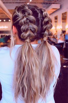 Bubble Braids, Dance Hairstyles, Game Day Hair, Work Hairstyles, Long Blonde, Hairdo For Long Hair, Easy Hairstyles For Long Hair, Long Blonde Hair, Braids For Long Hair