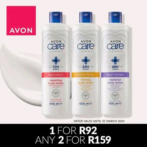 Avon Care Body Lotions Are you suffering from a dry, rough, itchy & flaky skin? Try this for a smooth skin for which it will give your skin a vitamin C boost to help address uneven skin tone. #AvonSouthAfrica #ChooseAvon https://my.avon.co.za/product/17975?attach=29217705 Avon Fragrance, Avon Skin Care, Avon Care, Avon Products, Body Lotions, Flaky Skin, Uneven Skin, Uneven Skin Tone, Smooth Skin