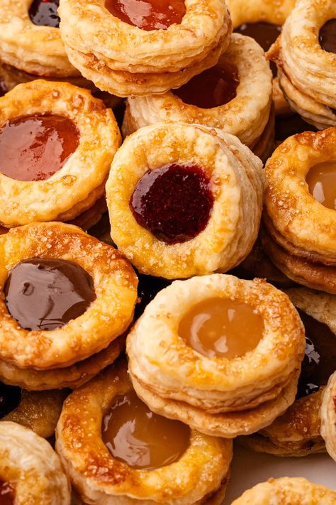 Sweet Buttery Pie Crust, Cookies Using Pie Crust, Cookies From Pie Crust, Cookies Made With Pie Crust, What Can I Make With Pie Crust Easy Recipes, Pie Crust Pinwheel Cookies, Pie Crust Cookies Jam, Desserts Made With Pie Crust, Refrigerator Pie Crust Recipes