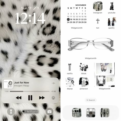 #ios18 #homescreen #layout #y2k #ios16 Ios Phone Layout Ideas, Wallpaper Ios16 Ideas, Ios 16 Theme Aesthetic, Widget Organization Iphone, Y2k Phone Layout Ideas, Widgets Homescreen Ideas, Black And White Iphone Homescreen, Iphone Phone Layout, Iphone 16 Wallpaper Ideas