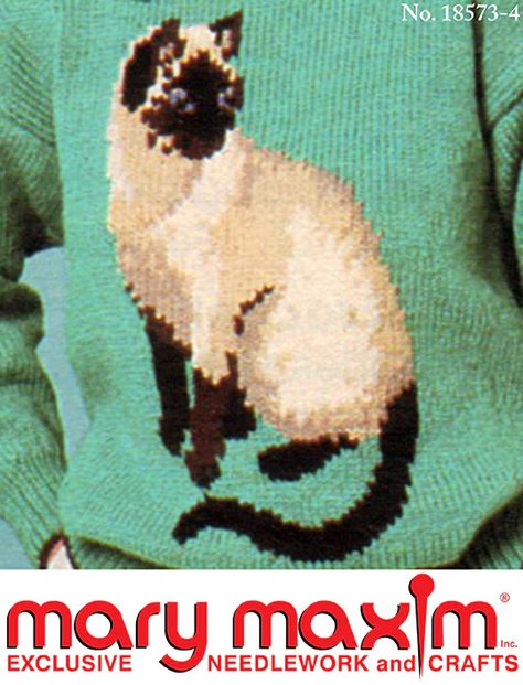 Sweater Patterns – Mary Maxim Duck Knitting Pattern, Cat Sweater Pattern, Intarsia Knitting Charts, Lace Cardigan Pattern, Crochet Coat Pattern, Knit Wrap Pattern, Intarsia Knitting, Soft Things, Animal Sweater