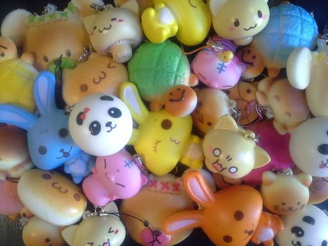 Squishy Wallpaper, Silly Squishies, Animal Squishies, Kawaii Squishy, 2010s Nostalgia, Childhood Memories 2000, Nostalgic Toys, Kid Core, Childhood Toys