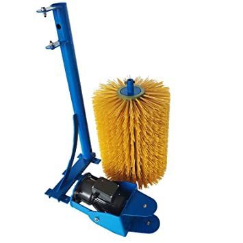 INTSUPERMAI Cow Brush 220V Electric Swing Type Rotating Cattle and Horses Scratcher Brusher Auto Animal Body Brush Cow Brush, Massage Brush, Body Brush, Horse Animal, Body Brushing, The Cow, Energy Consumption, Low Energy, Body Massage