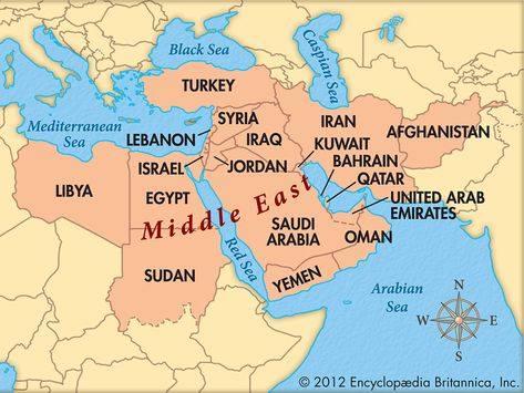 Middle East Map, Eastern Countries, Geography Map, Arab Spring, Arab World, World Geography, Jimmy Carter, Libya, Us Map