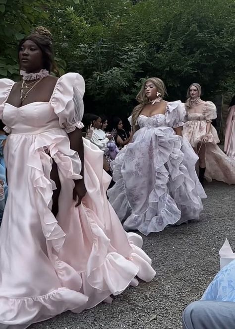 Black Princess Core Aesthetic, Poc Coquette, Black Princess, Princess Core, Black Femininity, Princess Aesthetic, Marie Antoinette, Long Dresses, Divine Feminine