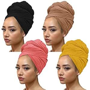 Braided Headwrap, African Head Scarf, Jersey Turban, African Turban, Knit Turban, Extra Long Hair, Head Wraps For Women, Boho Mode, Hair Wrap Scarf