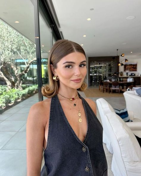 Olivia Jade Short Hair, Olivia Jade Hair, Olivia Jade Outfits, Hair Inspo Style, Short Hair Fashion, Olivia Jade, Hairstyle Short, Hair Trend, Formal Hairstyles