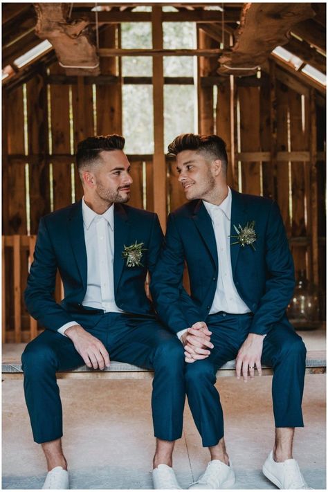 I wanted to do this for a while so here it is Haikyuu ships ask! Giv… #random #Random #amreading #books #wattpad Groom Attire With Sneakers, 2 Grooms Wedding, Groom Suit With Sneakers, Groom Sneakers Wedding, Groom With Sneakers, Wedding Costume Men, Gay Wedding Outfits, Gay Wedding Ideas Decor, Gay Wedding Suits