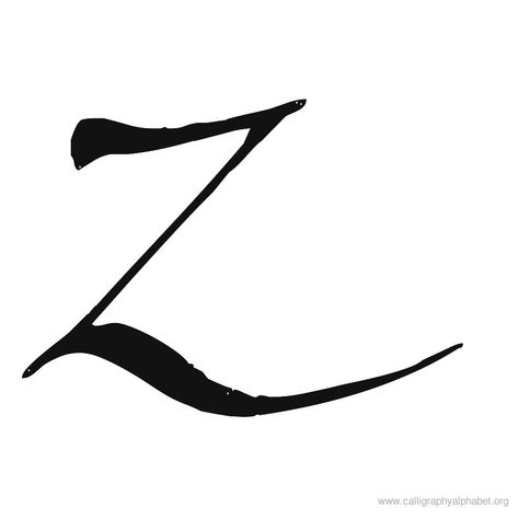 Calligraphy Alphabet Runic Z Z Calligraphy, Best Calligraphy Fonts, Faith Tattoos, Alphabet Designs, Handwritten Type, Cursive Tattoos, Free Calligraphy Fonts, Z Tattoo, Faith Tattoo