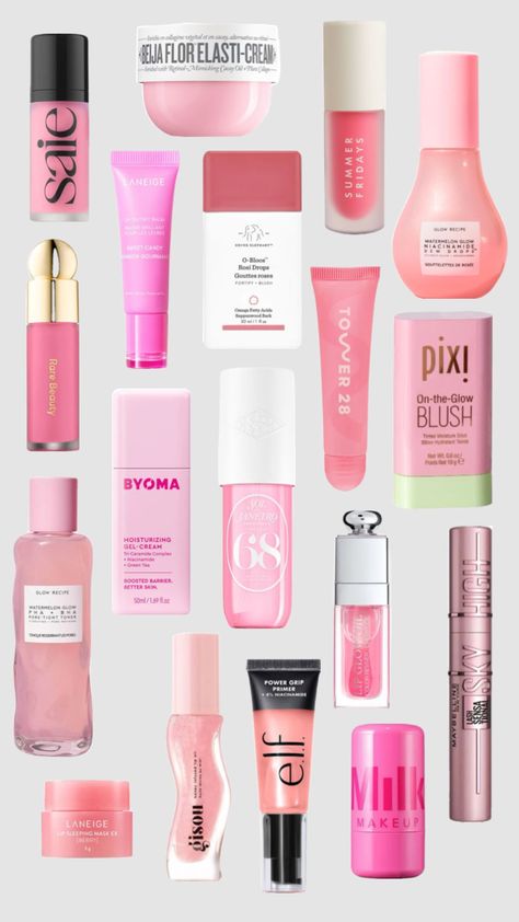 #pink #pinkproducts #beauty #preppy #viral #fyp Teen Makeup Products, Preppy Makeup Products, Sephora Kids, Makeup Products Sephora, Preppy Makeup, Dream Makeup, Preppy Gifts, Slay Queen, Artist Tips