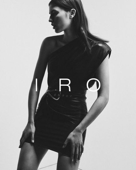 IRO on Instagram: "FW22 CAMPAIGN Adèle Aldighieri shot by Chris Colls #Iro #Iroparis #FW22 #Campaign" Chris Colls, Ford Sport, David Sims, Instagram Prints, Harper’s Bazaar, Adele, Daily Wear, Little Black Dress, Ford