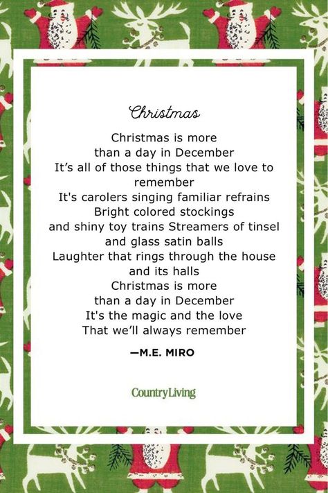 Christmas Poems for Kids Miro Poem About Christmas, Poems About Christmas, Christmas Rhymes, Christmas Poems For Kids, Long Poems, Cute Christmas Quotes, Holiday Poems, Christmas Card Verses, Christmas Card Wishes