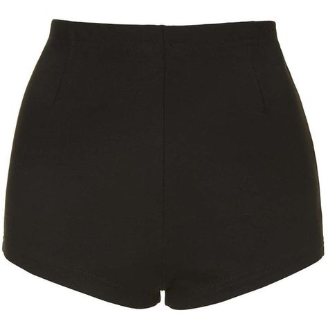 TOPSHOP Ponte High-Waisted Knicker Shorts ($8.66) ❤ liked on Polyvore featuring shorts, bottoms, short, pants, black, short shorts, high rise shorts, ponte shorts, high-rise shorts and high waisted stretch shorts Stretchy Shorts, Black High Waisted Shorts, Shorts High Waisted, Hot Shorts, Stretch Shorts, Kpop Fashion Outfits, Cute Shorts, Teenage Fashion Outfits, Short Shorts