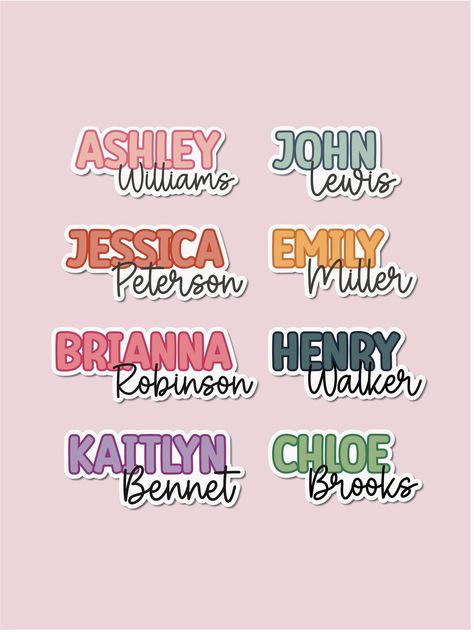 Personalized name stickers in pastel colors. Free shipping! #namestickers #personalizedstickers . #School_Label_Design #Cricut_Name_Tags #Name_Stickers_For_School #Kids_School_Labels Cricut Name Tags, Name Stickers For School, Kids School Labels, Name Labels For School, Kids Name Labels, Name Label, Name Sticker, School Labels, Kids Labels