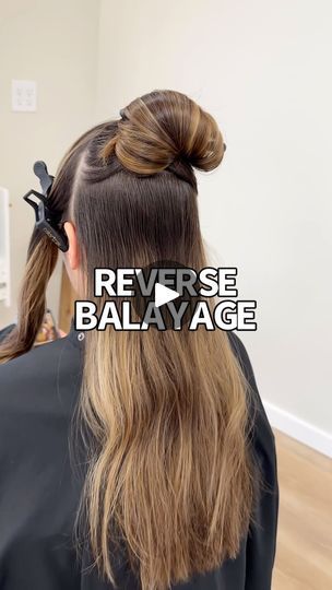 192K views · 8.9K reactions | THIS WEEKEND 🚨 10/27 REVERSE BALAYAGE CLASS‼️

🔗🔗🔗 the link is in my bio to purchase tickets! If you have any questions send me a DM 

This technique is more than just lowlights. We are adding in DEPTH and DIMENSION. 

🎠 When I add the dimension back in I like using foils! I can fold them to fit the space I’m working on so it doesn’t get in the way of the other sections! 

I went up horizontally on the back of the head until the crown. On the crown I did diagonal back sections. On the sides I also did diagonal back sections. 

When I add dimension horizontally, I get more coverage! 
when I add dimension in diagonal back, I leave behind more blonde. 

#reversebalayage #dimensionalbrunette #brunetteinspo #haireducation | Adina Pignatare | BALAYAGE | HAIR VI Blonde To Brunette With Highlights, Highlights Over Balayage, Full Balayage Before And After, Growing Out Balayage, Reverse Balyage Long Hair Brunettes, Baby Balayage Brunettes, How To Reverse Balayage, Free Hand Balayage, Dark Vs Light Hair