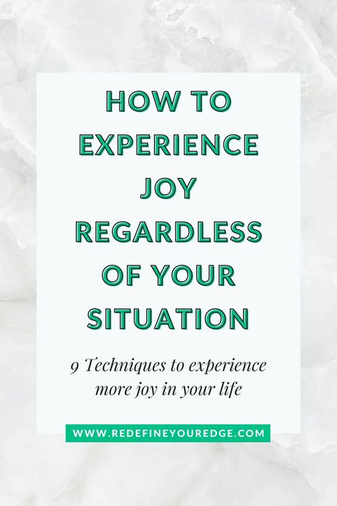 This article discusses how you can experience joy, what joy is and 9 ways you can cultivate more joy in your life. #morejoy #experiencejoy #cultivatejoy #joy Situation Quotes, Embrace Imperfections, Gratitude Challenge, Finding A Hobby, Blog Topics, Find Joy, Enjoy Your Life, Everyday Moments, Practice Gratitude