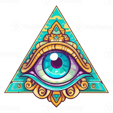 Colorful pyramid eye, eye symbol, pyramids myths illustration stickers, Pastel cute colors, generative ai. Pastel, Myths Illustration, Pyramid With Eye, Eye Icon, Illustration Stickers, Pyramid Eye, Michael Jackson Art, Eye Eye, Cute Colors