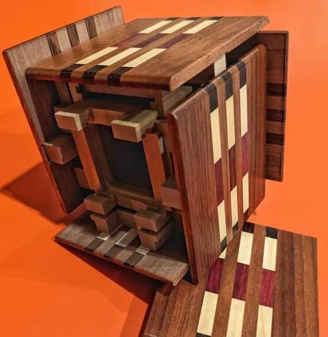 Guide To Japanese Puzzle Boxes 101 Board Games, Woodworking, Japanese Puzzle Box, Wood Puzzle Box, Japanese Puzzle, Puzzle Boxes, Wood Puzzles, Puzzle Box, Wood Working