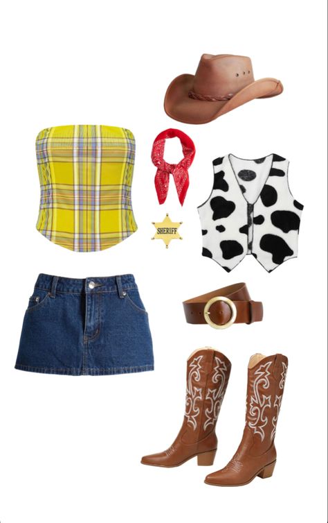 Halloween Crafts, Diy Halloween Costumes, Woody Costume, Halloween Costumes Ideas, Costumes Ideas, Disney Costumes, Costumes For Women, Halloween Outfits, Halloween Diy