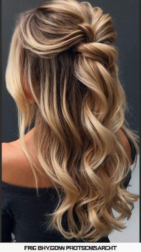 Looking for fabulous hoco hairstyles Whether you have straight hair simple styles half updos short hair or shoulder-length locks we've got you covered From elegant half-up half-down looks to trendy long hair ideas to chic shoulder-length styles our blog post has everything you need for your homecoming celebration Perfect for all hair types including natural curls and easy short hairstyles Check it out now Wedding Hairstyles Shoulder Length Hair Half Up, Semi Formal Hairstyles Short Hair, Hair Ideas Hoco, Formal Hairstyles For Medium Hair Half Up Half Down, Half Up Shoulder Length Hair Wedding, Hairdos For One Shoulder Dress, Simple Curls For Medium Hair, Hairstyles For Medium Length Hair Dressy, Fun Bridesmaid Hair