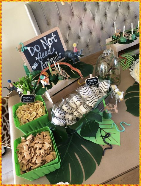 [CommissionsEarned] 37 Incredible Safari Birthday Party Food Insights You Need To See Instantly #safaribirthdaypartyfood Wild 1 First Birthday, Jungle Theme Shower Ideas, 3rd Birthday Safari Theme, Diy Jungle Birthday Decorations, Jungle Third Birthday Party, Wild One Park Party, Two Jungle Birthday, Wild And 5 Birthday, Jungle Birthday Party Favors