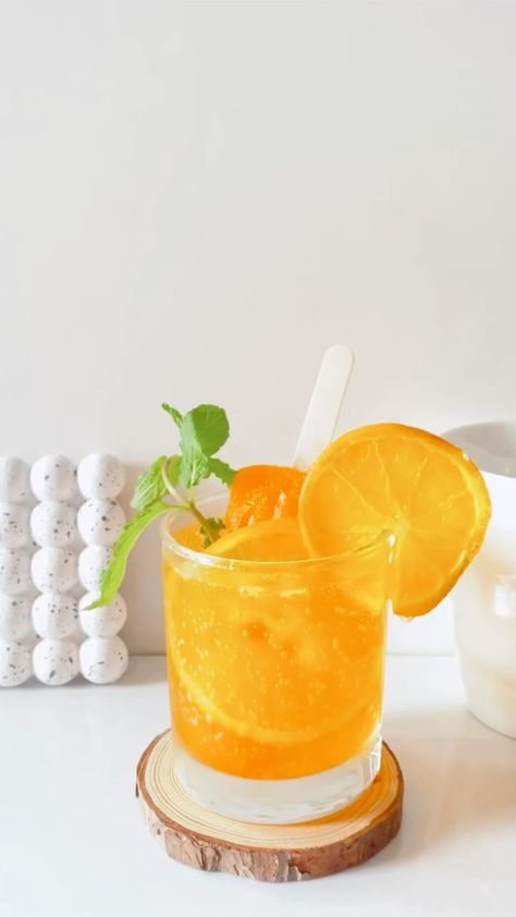 mint_n_brew on Instagram: Get ready for this summer with this orange popsicle ade 🍊 . Recipe : Orange popsicle Soda Orange slice and mint to garnish . #orange… Ade Recipe, Orange Slice, Orange Slices, Popsicles, Punch Bowl, Get Ready, This Summer, Mint, Bowl