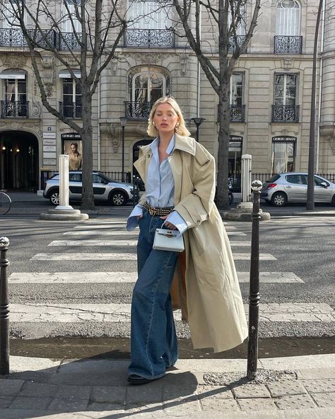 Nyc Fashion Winter, Instagram Paris, Uni Outfits, Outfit Formulas, Elsa Hosk, Gisele Bundchen, Paris Outfits, Candice Swanepoel, Denim Trends