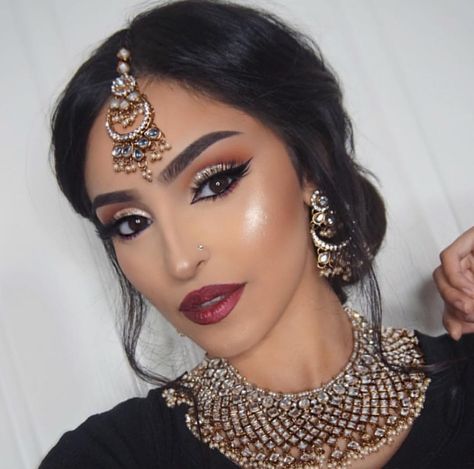 Indian Eye Makeup, Indian Makeup Looks, Bollywood Makeup, Indian Eyes, Wedding Hairstyles And Makeup, Indian Wedding Makeup, Asian Bridal Makeup, Indian Bride Makeup, Pakistani Bridal Makeup