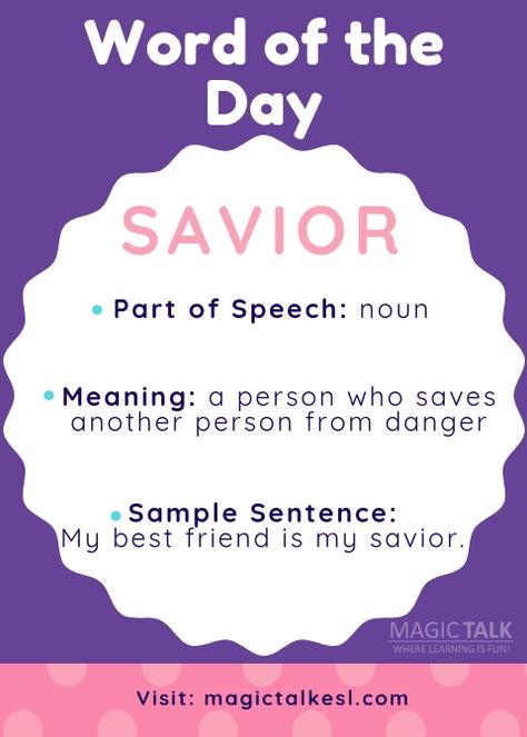 Word Of The Day Vocabulary, Business Instagram Ideas, School Assemblies, Esl Resources, Business Instagram, Parts Of Speech, Learning English, Writing Words, Word Of The Day