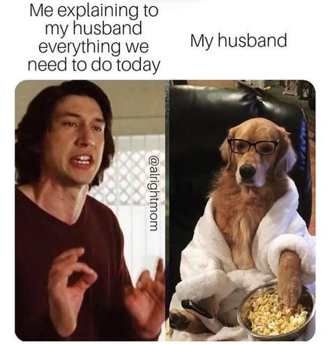 Married Life Humor, Husband Meme, Big Joke, Marriage Humor, Husband Humor, Mom Jokes, Life Memes, Funny Relationship, Parenting Humor