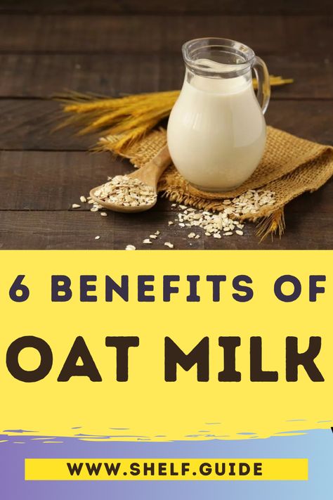 Oat Milk Benefits, Oat Milk Smoothie, Protein Drink Recipes, Oat Milk Recipe, How To Make Oats, Milk Benefits, Healthy Milk, Oat Smoothie, Advantages And Disadvantages