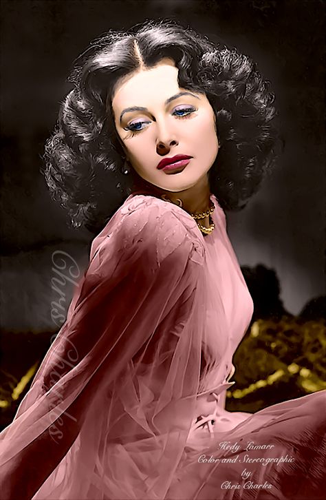 Hedy Lamarr Hair, Heidi Lamar, Hedi Lamarr, Hollywood Divas, Hedy Lamarr, Old Hollywood Actresses, Classic Hollywood Glamour, Vintage Hollywood Glamour, Belle Silhouette