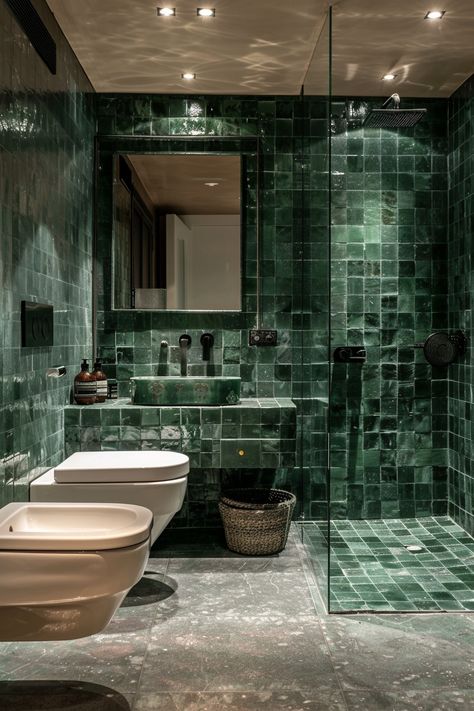 dark green bathroom ideas accent walls
dark green bathroom ideas boho
dark green bathroom ideas decor
ensuite bathroom ideas dark green
half bathroom ideas dark green
dark green bathroom ideas modern
dark olive green bathroom ideas
dark green bathroom ideas paint
dark green bathroom rug ideas
dark green bathroom ideas small Modern Small Bathroom Tiles Design Ideas, Green Washroom Ideas, Bathroom Ideas Green Tiles, Emerald Green Bathroom Tiles, Green Tiles In Bathroom, Green Tiled Bathrooms, Green Decor Bathroom, Dark Green Tile Bathroom, Small Green Bathroom Ideas